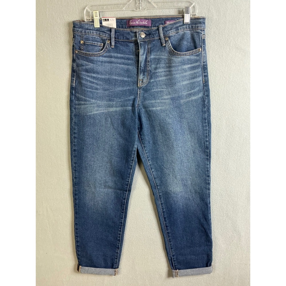 Gloria Vanderbilt Jeans Women's 8 Boyfriend Jeans‎ Mid Rise Denim NWT
